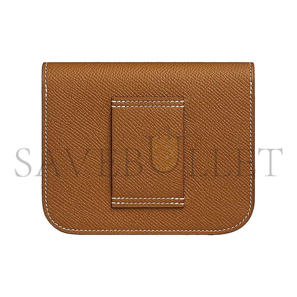 HERMES MASTER  CONSTANCE SLIM WALLET EPSOM H082060CK37(12.4*10.2*3cm)